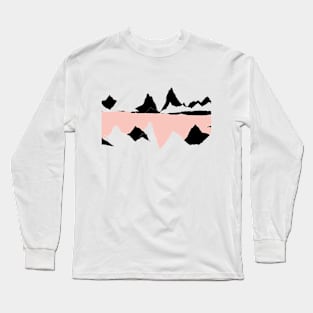 Water Mountains Long Sleeve T-Shirt